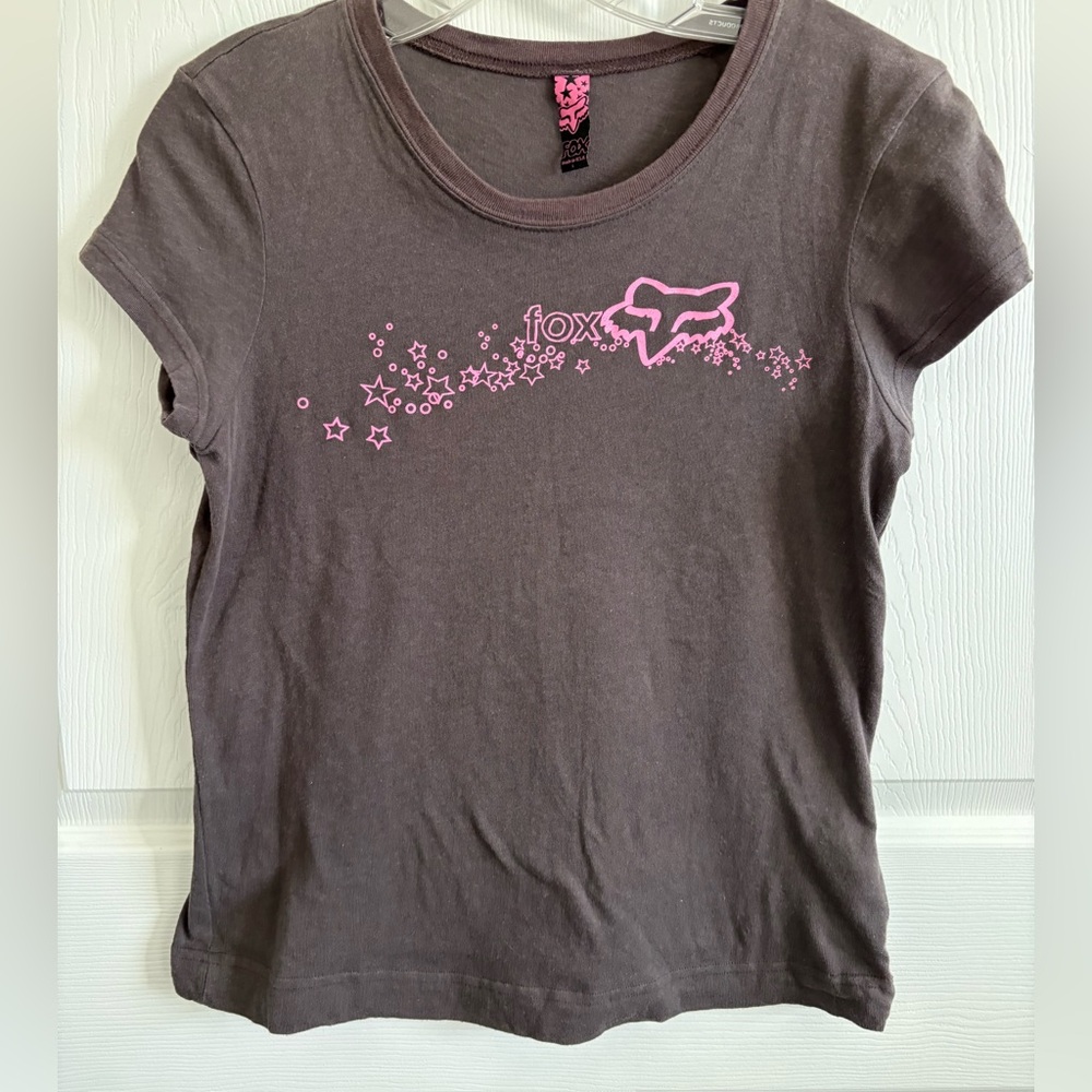 Fox Pink and Brown Vintage TShirt